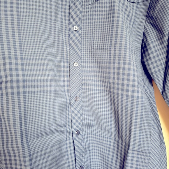 Icebreaker Men’s 100% Merino Wool button up shirt in Cool Navy Plaid! Sm/Md fit - Picture 6 of 13